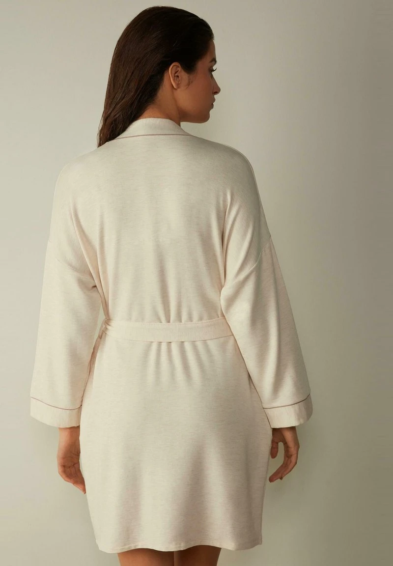 Intimissimi Damen Bademantel - Natürlich Rope Beige Blend 4 Intimissimi Damen Bademantel - Natürlich Rope Beige Blend – Bild 2