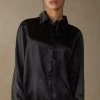 Intimissimi Damen Hemdbluse - Schwarz 1 Intimissimi Damen Hemdbluse - Schwarz -INTIMISSIMI Verkäufe 41fb406cd43c4ac0861de41a805b37b6
