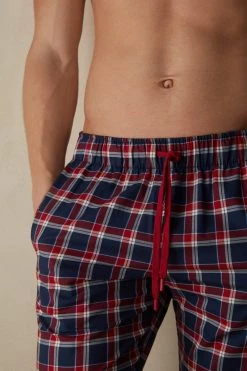 Intimissimi Herren Nachtwäsche Hose - Blau/blue Red -INTIMISSIMI Verkäufe 44672ce9f11f4389bb6f8543006025b7