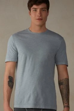 Intimissimi Herren T-Shirt Basic - Light Grey