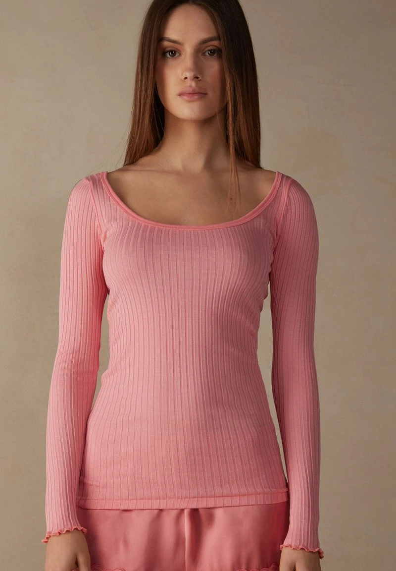 Intimissimi Damen Strickpullover - Bonbonrosa 3 Intimissimi Damen Strickpullover - Bonbonrosa