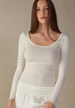 Intimissimi Damen Strickpullover - Silvercoloured