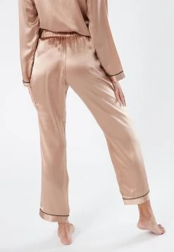 Intimissimi Damen LANGE HOSE AUS SATIN UND SEIDE - Nachtwäsche Hose - Rose Satin -INTIMISSIMI Verkäufe 492ab13ce6c74985a2b14fd406c848cc