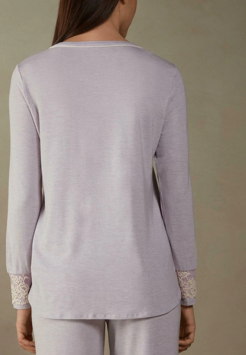 Intimissimi Damen PRETTY FLOWER - Langarmshirt - Orchidee Puderweiss 4 Intimissimi Damen PRETTY FLOWER - Langarmshirt - Orchidee Puderweiss – Bild 2