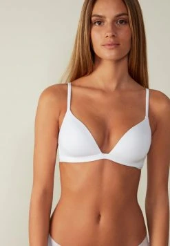 Intimissimi Damen Triangel BH - White