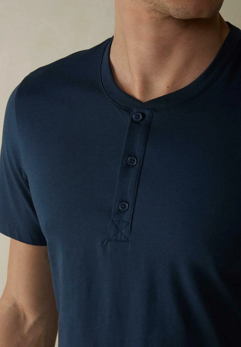 Intimissimi Herren Nachtwäsche Shirt - Denimblau 5 Intimissimi Herren Nachtwäsche Shirt - Denimblau – Bild 3