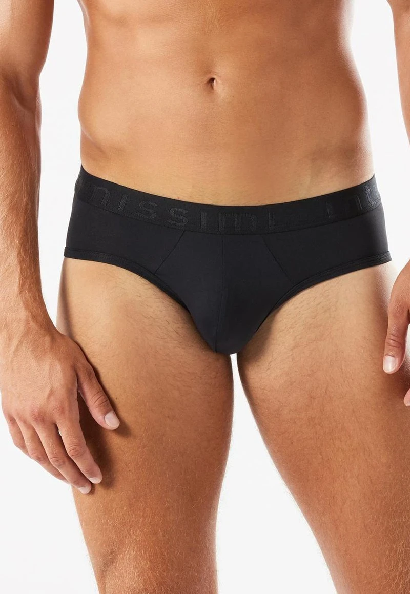 Intimissimi Herren SLIP MIT LOGO AUS MIKROFASER - Slip - Blu Notte 3 Intimissimi Herren SLIP MIT LOGO AUS MIKROFASER - Slip - Blu Notte