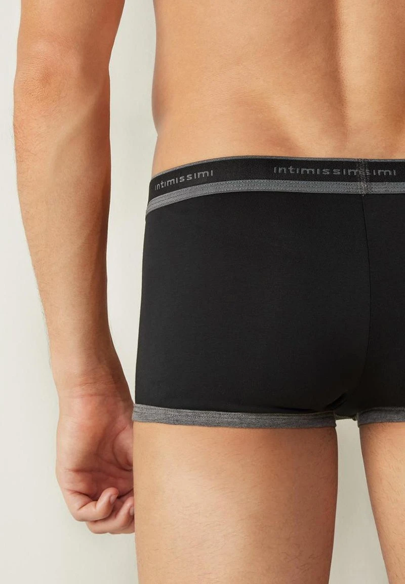 Intimissimi Herren SUPIMA STRETCH - Panties - Schwarz - 385i - Black/graphite Blend 4 Intimissimi Herren SUPIMA STRETCH - Panties - Schwarz - 385i - Black/graphite Blend – Bild 2