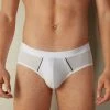 Intimissimi Herren Slip - Weiß - White/blue