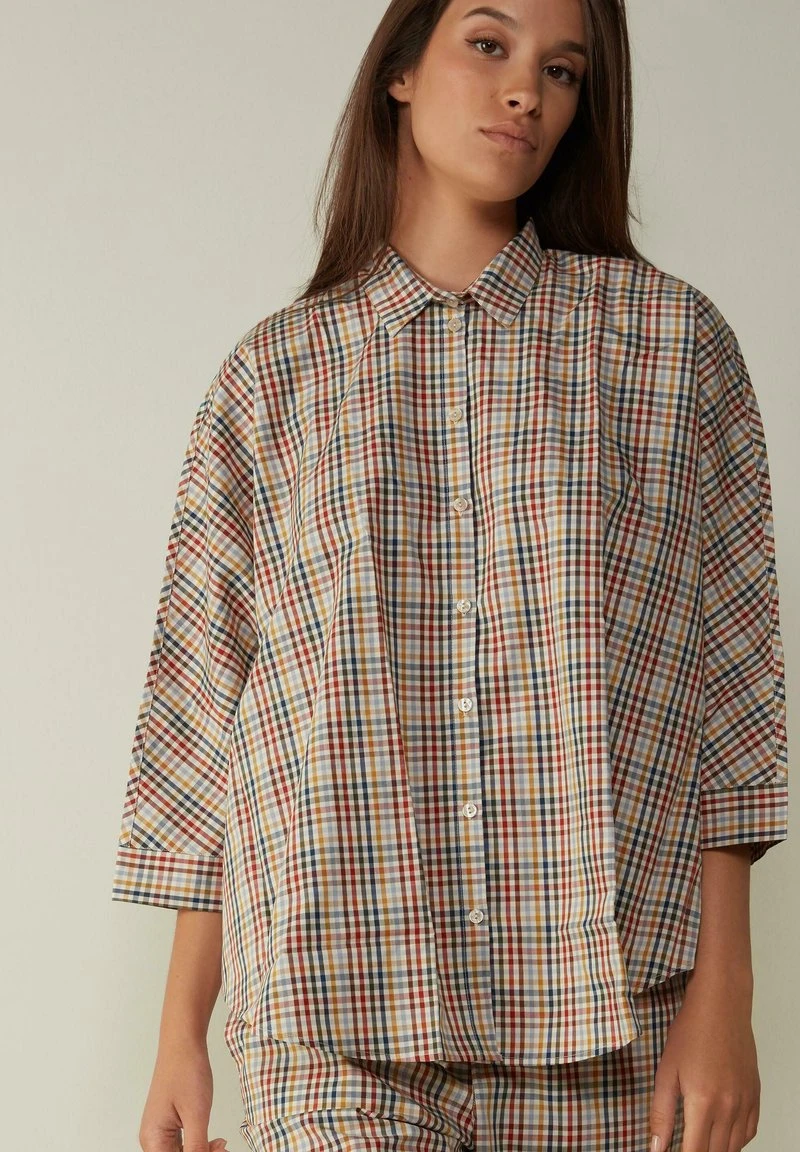 Intimissimi Damen Nachtwäsche Shirt - Multifarben - 738i - Autumn Check 3 Intimissimi Damen Nachtwäsche Shirt - Multifarben - 738i - Autumn Check