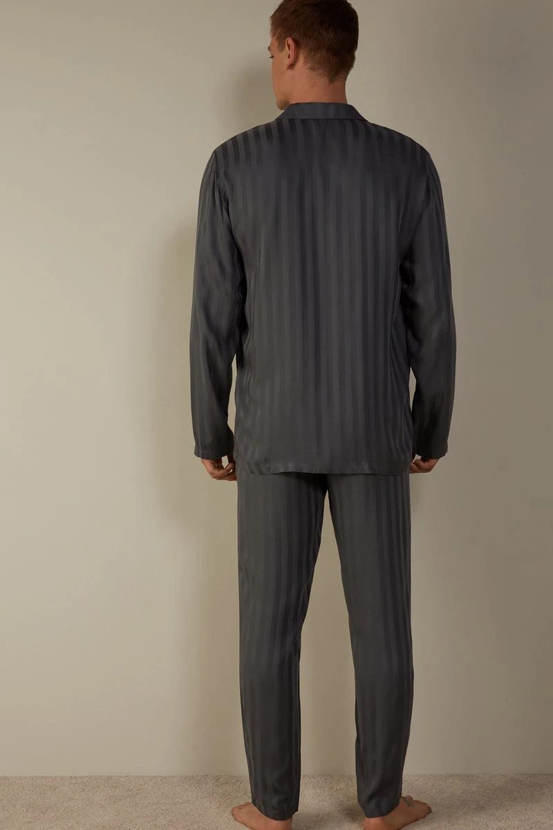 Intimissimi Herren SET - Nachtwäsche Set - Grau 4 Intimissimi Herren SET - Nachtwäsche Set - Grau – Bild 2