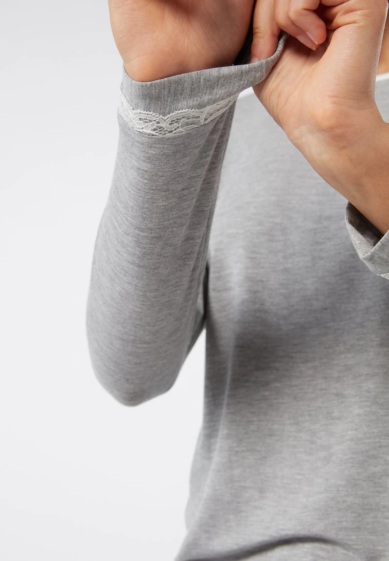 Intimissimi Damen Nachtwäsche Shirt - Grey 7 Intimissimi Damen Nachtwäsche Shirt - Grey – Bild 5