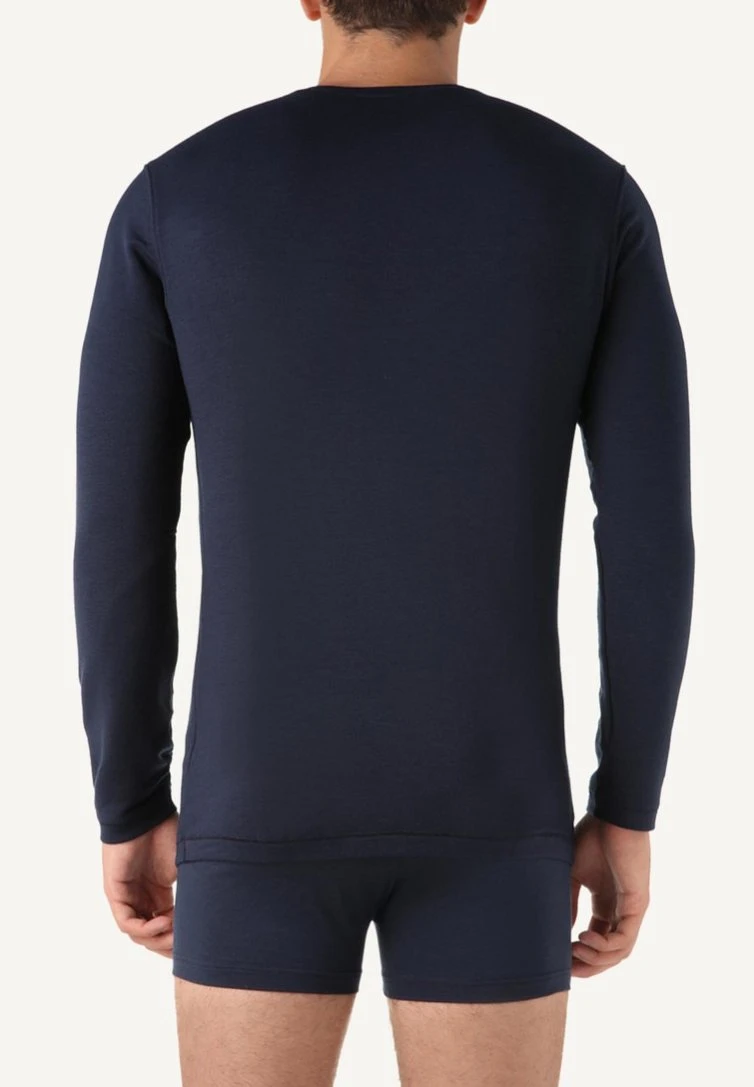 Intimissimi Herren Sweatshirt - Night Blue 4 Intimissimi Herren Sweatshirt - Night Blue – Bild 2