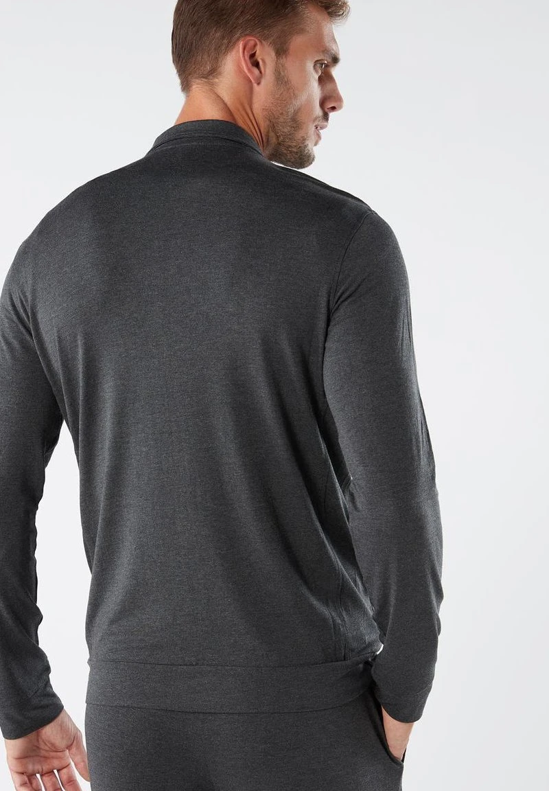 Intimissimi Herren Nachtwäsche Shirt - Grigio Scuro Mel. 4 Intimissimi Herren Nachtwäsche Shirt - Grigio Scuro Mel. – Bild 2