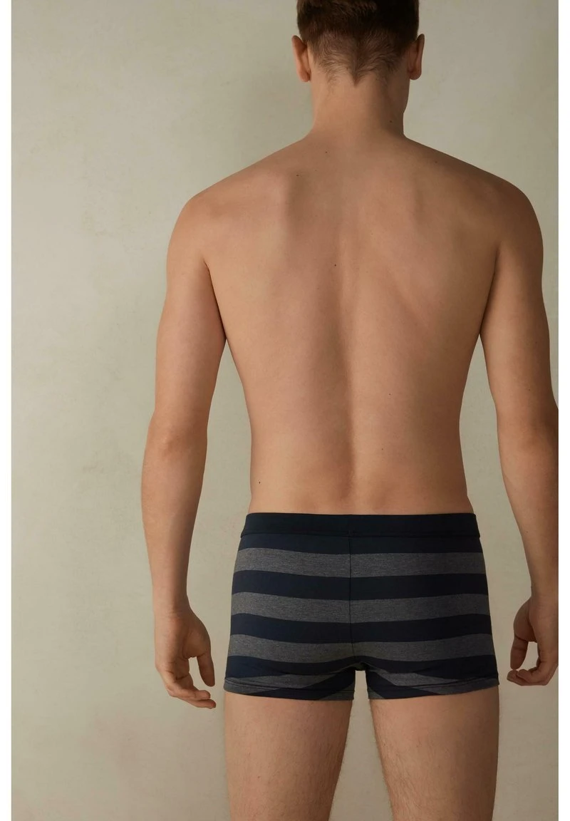 Intimissimi Herren MIT UND EINGRIFF AUS ELASTISCHER SUPIM - Panties - Nachtblau Graphit Meliert 4 Intimissimi Herren MIT UND EINGRIFF AUS ELASTISCHER SUPIM - Panties - Nachtblau Graphit Meliert – Bild 2