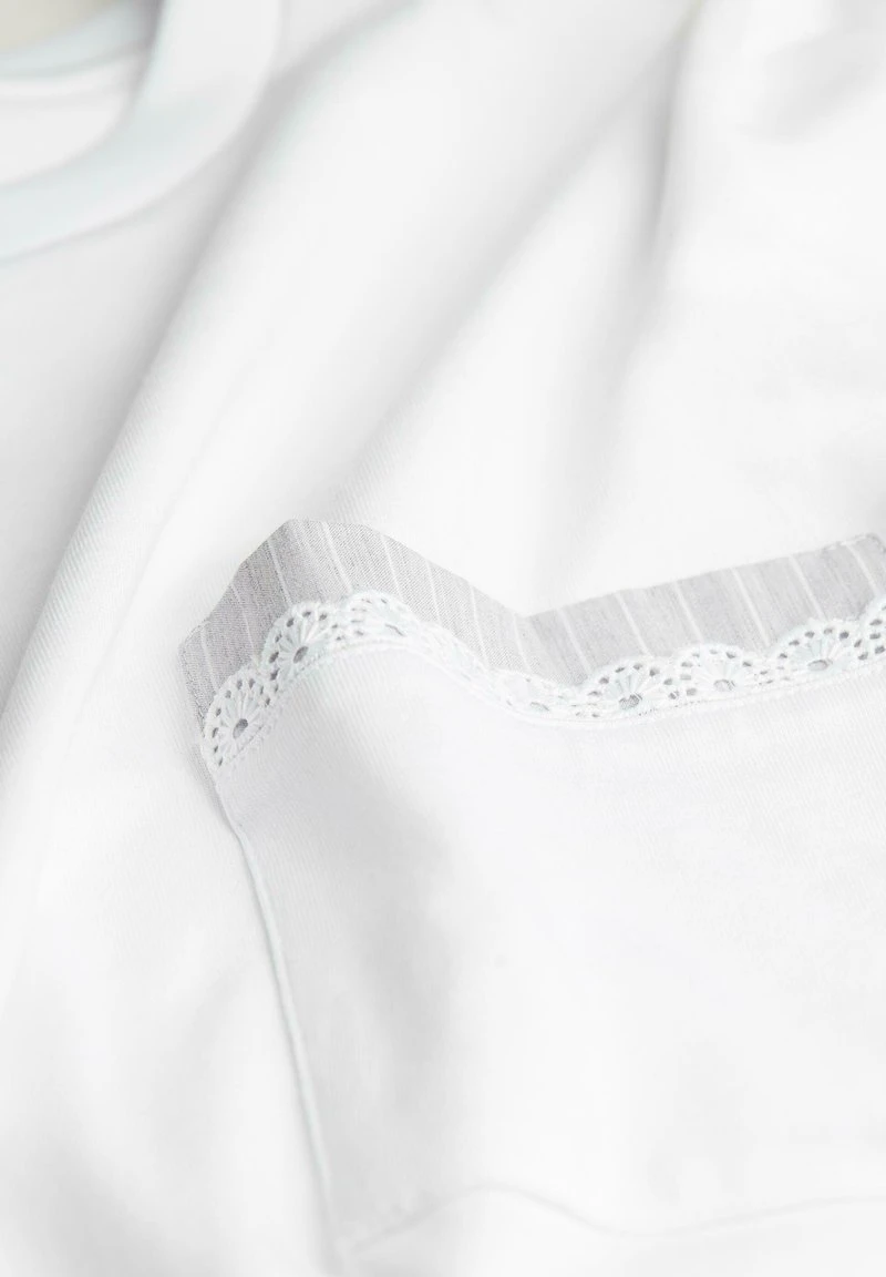 Intimissimi Damen Nachtwäsche Shirt - Weiss 7 Intimissimi Damen Nachtwäsche Shirt - Weiss – Bild 5