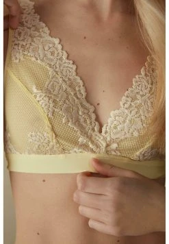 Intimissimi Damen TRIANGEL SPITZE PRETTY FLOWERS - Triangel BH - Pastellgelb Elfenbein 11 Intimissimi Damen TRIANGEL SPITZE PRETTY FLOWERS - Triangel BH - Pastellgelb Elfenbein -INTIMISSIMI Verkäufe 55123bd1898740e5993c39f68696492c