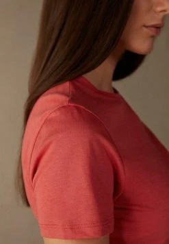 Intimissimi Damen T-Shirt Basic - Rosa Würzig -INTIMISSIMI Verkäufe 563efe5652164fe9a16da9e91f179056