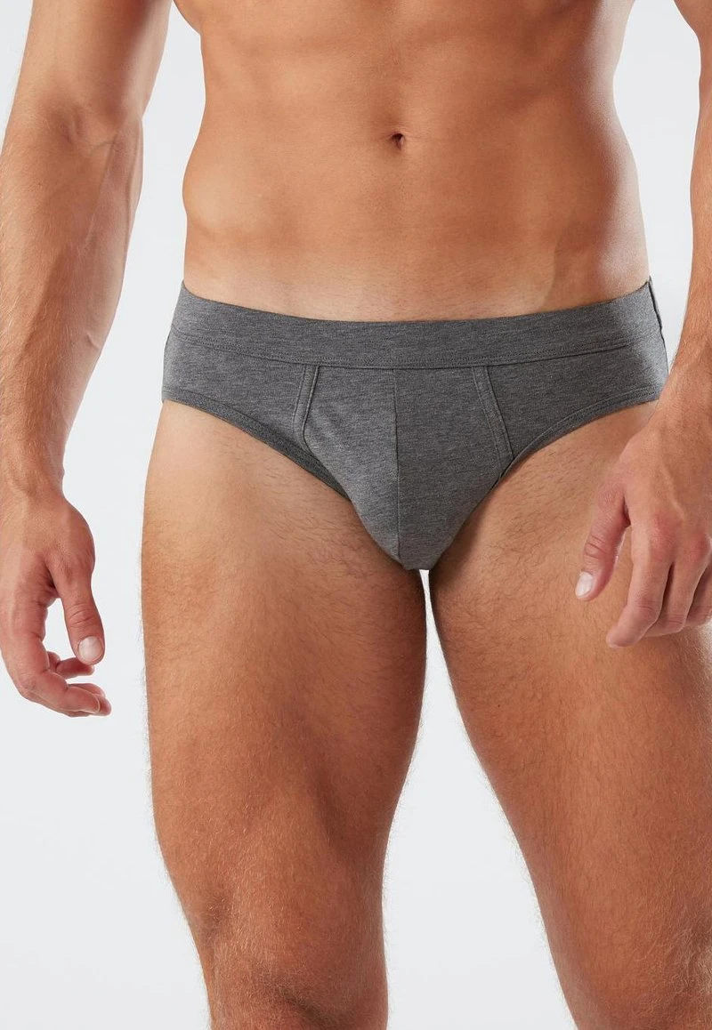 Intimissimi Herren SUPIMA - Slip - Grafite Mel 4 Intimissimi Herren SUPIMA - Slip - Grafite Mel – Bild 2