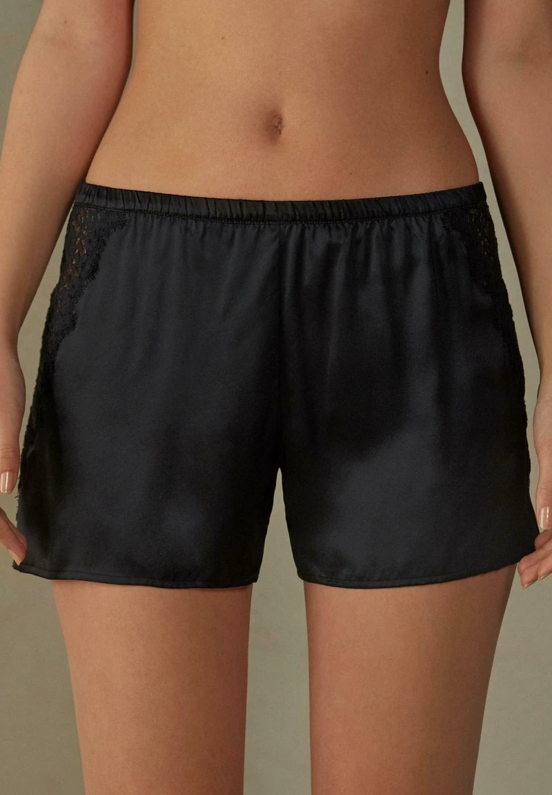 Intimissimi Damen HEART BEAT - Nachtwäsche Hose - Schwarz 3 Intimissimi Damen HEART BEAT - Nachtwäsche Hose - Schwarz