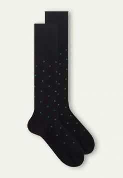 Intimissimi Herren Socken - Schwarz/black Four Leaf Clover Print