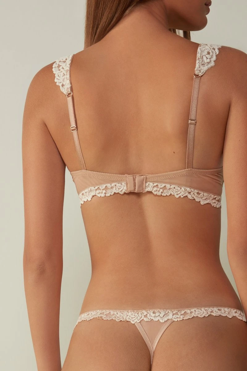 Intimissimi Damen GIORGIA PRETTY FLOWERS - Bügel BH - Hellbeige Elfenbein 4 Intimissimi Damen GIORGIA PRETTY FLOWERS - Bügel BH - Hellbeige Elfenbein – Bild 2