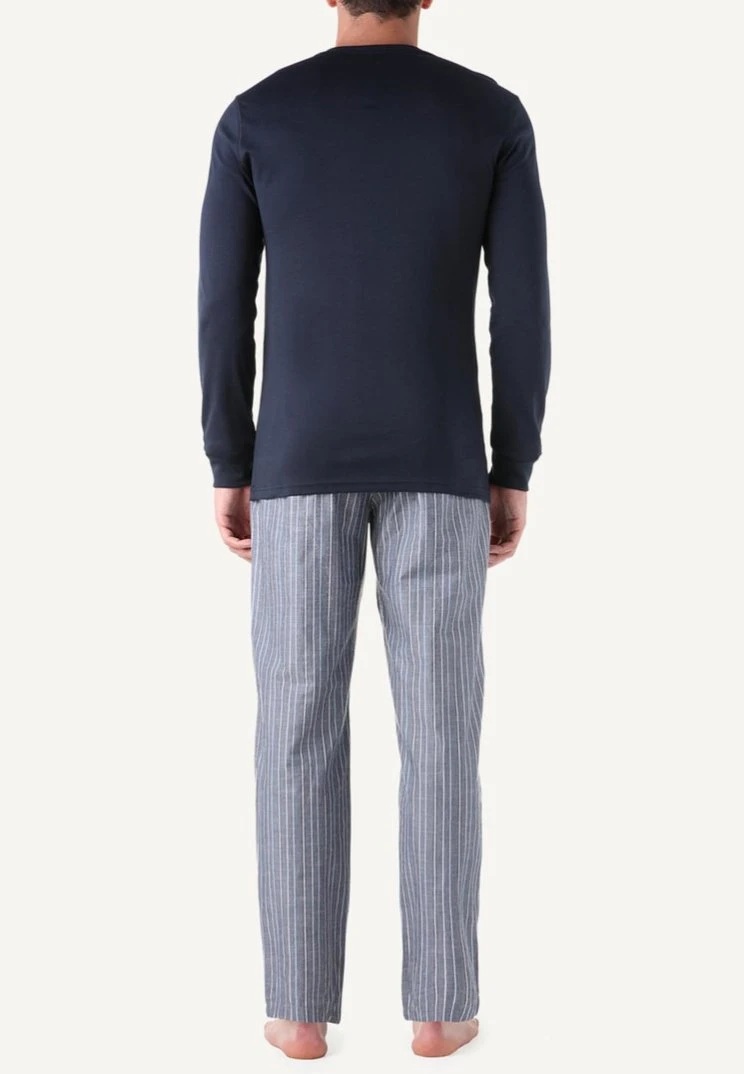 Intimissimi Herren Nachtwäsche Shirt - Blue 5 Intimissimi Herren Nachtwäsche Shirt - Blue – Bild 3