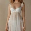 Intimissimi Damen BABYDOLL CARIOCA LITTLE PLEASURES - Nachthemd - Elfenbein Powder White Black