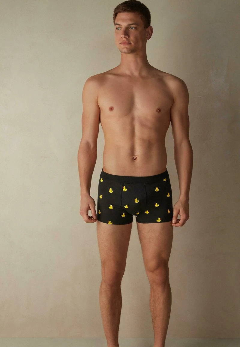 Intimissimi Herren MIT AUS ELASTISCHER SUPIMA® BAUMWOLLE - Panties - Schwarz Entchen-print 3 Intimissimi Herren MIT AUS ELASTISCHER SUPIMA® BAUMWOLLE - Panties - Schwarz Entchen-print