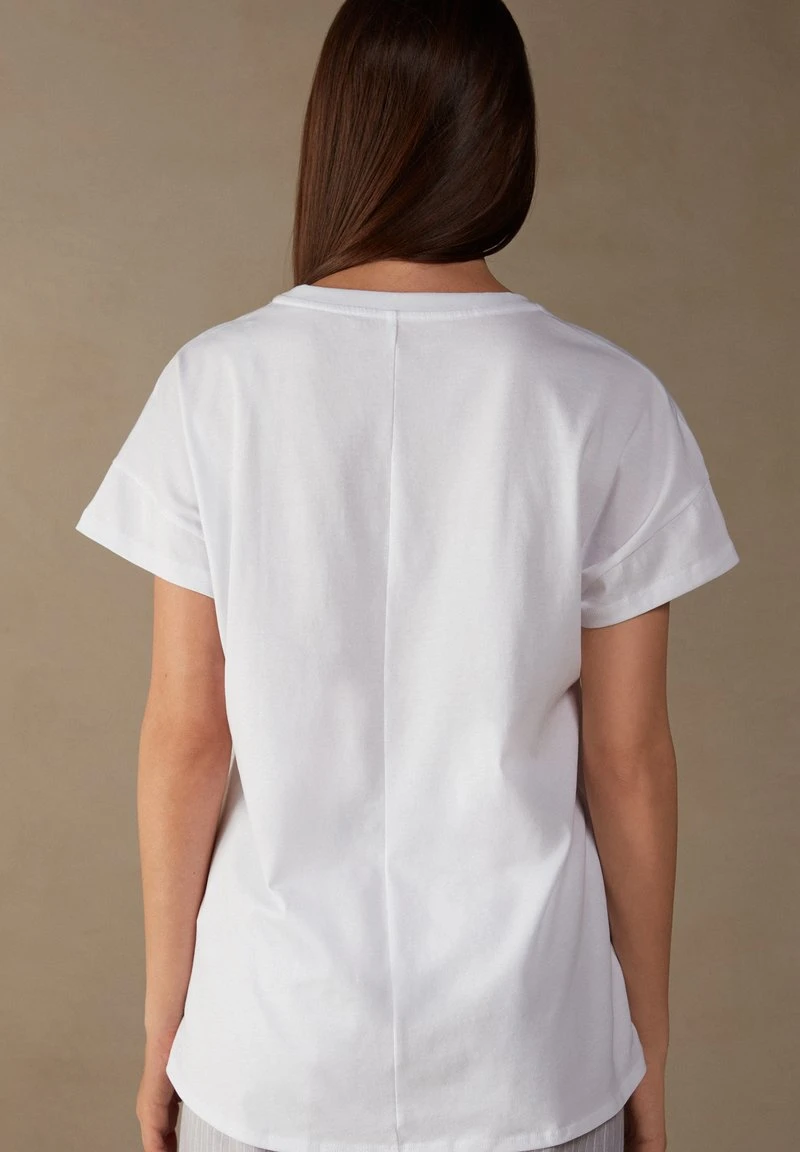 Intimissimi Damen Nachtwäsche Shirt - Weiss 4 Intimissimi Damen Nachtwäsche Shirt - Weiss – Bild 2