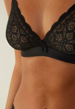 Intimissimi Damen EMMA AUS SPITZE - Triangel BH - Schwarz -INTIMISSIMI Verkäufe 605b46ff700e47668c511c9a2d0baab2