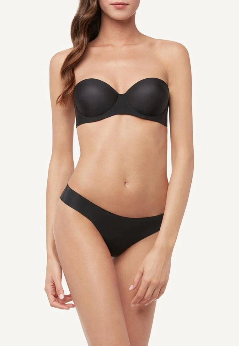 Intimissimi Damen Trägerloser/variabler BH - Black 3 Intimissimi Damen Trägerloser/variabler BH - Black