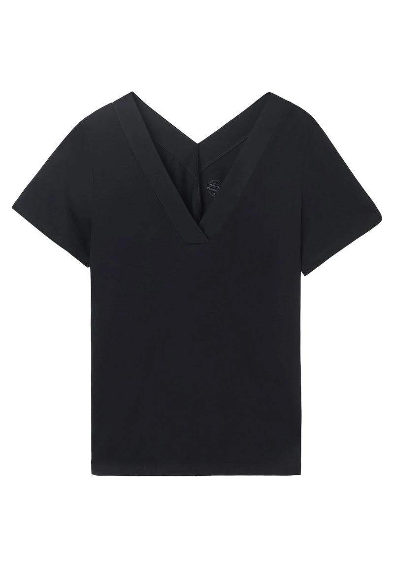Intimissimi Damen DE MANGA CORTA Y ESCOTE DE PICO DE SUPIMA® ULTR - T-Shirt Basic - Schwarz 7 Intimissimi Damen DE MANGA CORTA Y ESCOTE DE PICO DE SUPIMA® ULTR - T-Shirt Basic - Schwarz – Bild 5