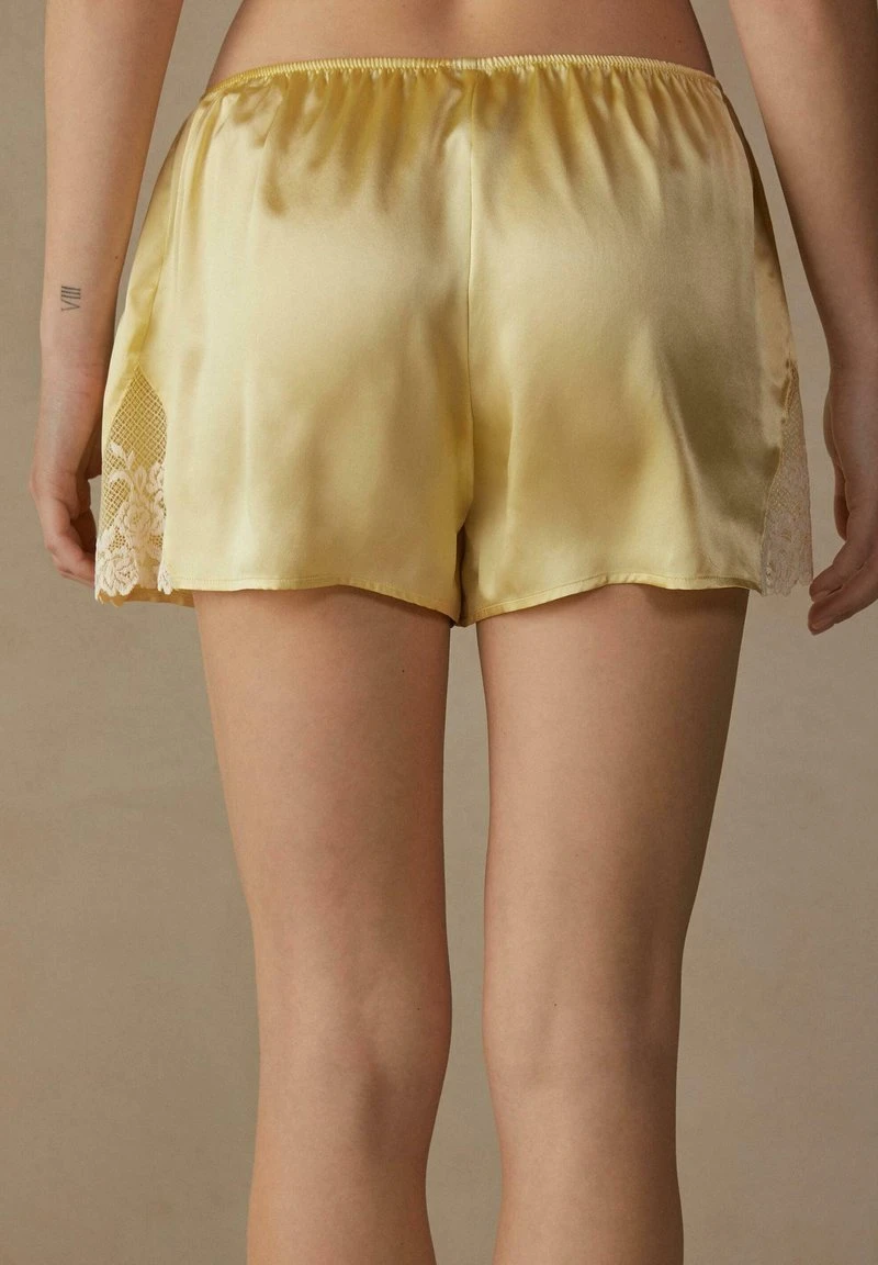 Intimissimi Damen PRETTY FLOWERS - Nachtwäsche Hose - Pastellgelb Elfenbein 4 Intimissimi Damen PRETTY FLOWERS - Nachtwäsche Hose - Pastellgelb Elfenbein – Bild 2