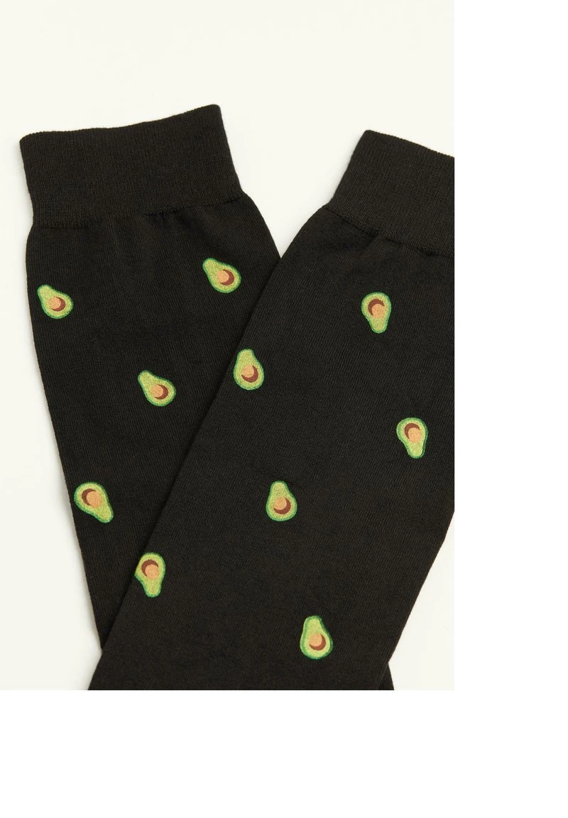 Intimissimi Herren Socken - Schwarz Avocado Print 4 Intimissimi Herren Socken - Schwarz Avocado Print – Bild 2