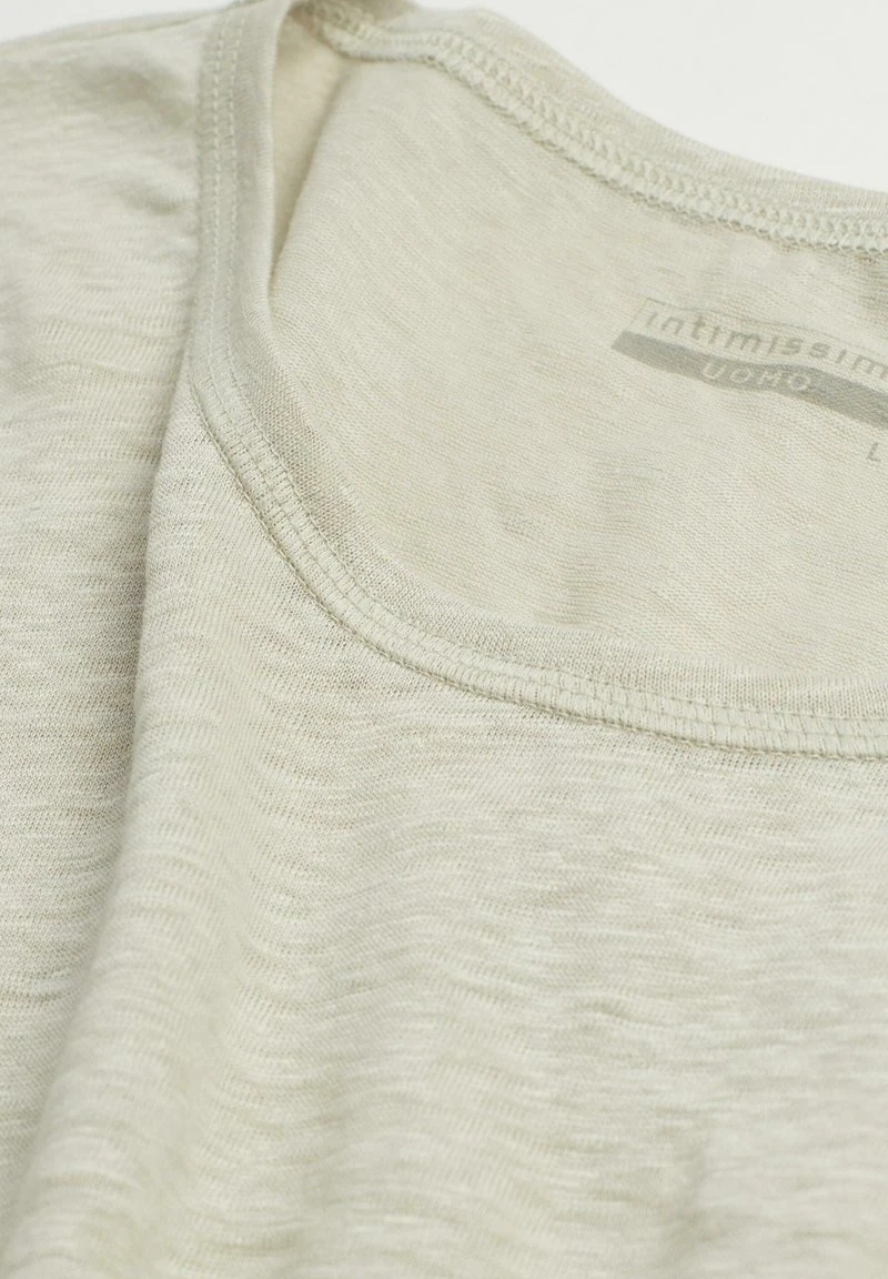 Intimissimi Herren KURZARM - Nachtwäsche Shirt - Leinenweiss Hell 7 Intimissimi Herren KURZARM - Nachtwäsche Shirt - Leinenweiss Hell – Bild 5