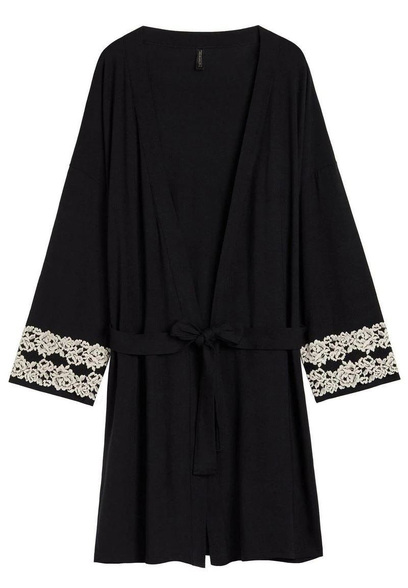 Intimissimi Damen MORGEN AUS MODAL PRETTY FLOWERS - Nachthemd - Nero/ivory 8 Intimissimi Damen MORGEN AUS MODAL PRETTY FLOWERS - Nachthemd - Nero/ivory – Bild 6