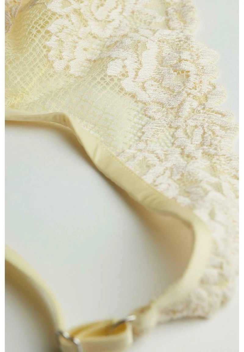 Intimissimi Damen TRIANGEL SPITZE PRETTY FLOWERS - Triangel BH - Pastellgelb Elfenbein 6 Intimissimi Damen TRIANGEL SPITZE PRETTY FLOWERS - Triangel BH - Pastellgelb Elfenbein – Bild 4