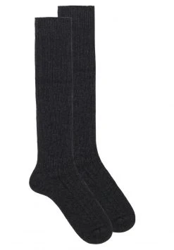 Intimissimi Herren LANGE AUS UND - Socken - Grau - Charcoal Grey