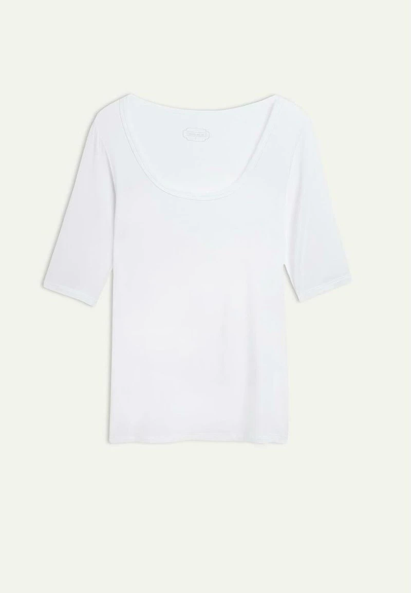 Intimissimi Damen MIT KREISAUSSCHNITT - Unterhemd/-shirt - Bianco Latte 6 Intimissimi Damen MIT KREISAUSSCHNITT - Unterhemd/-shirt - Bianco Latte – Bild 4