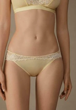 Intimissimi Damen SLIP PRETTY FLOWERS - Slip - Pastellgelb Elfenbein