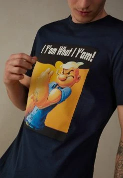 Intimissimi Herren POPEYE I Y'AM WHAT I Y'AM - T-Shirt Print - Nachtblau -INTIMISSIMI Verkäufe 6c8621c8005c464fafa84596943894b8