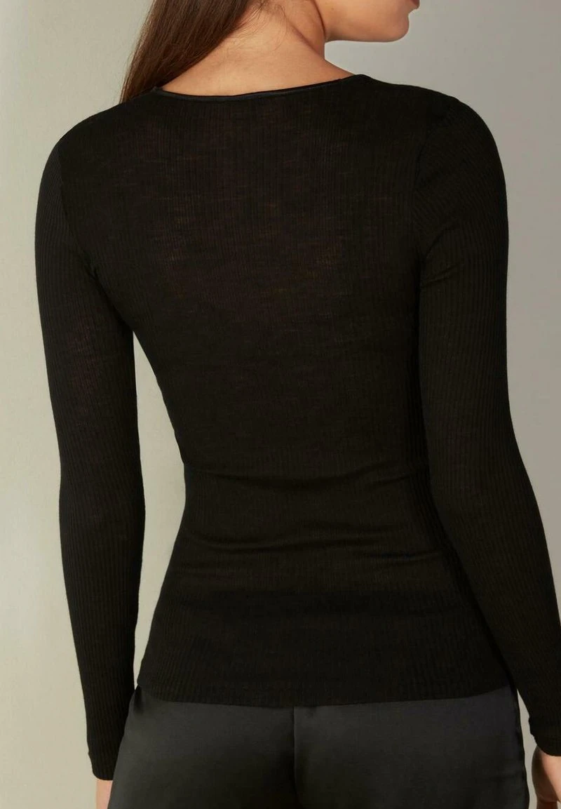 Intimissimi Damen Strickpullover - Black 4 Intimissimi Damen Strickpullover - Black – Bild 2