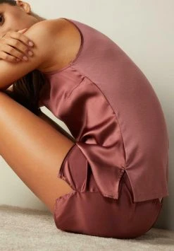 Intimissimi Damen RUNDHALS-TOP MIT BREITEN SCHULTERN AUS SEIDE UND MODAL - Nachtwäsche Shirt - Rosa Dusty Pink 8 Intimissimi Damen RUNDHALS-TOP MIT BREITEN SCHULTERN AUS SEIDE UND MODAL - Nachtwäsche Shirt - Rosa Dusty Pink -INTIMISSIMI Verkäufe 6f89d7ec489a434d95ac7eefd385fad6