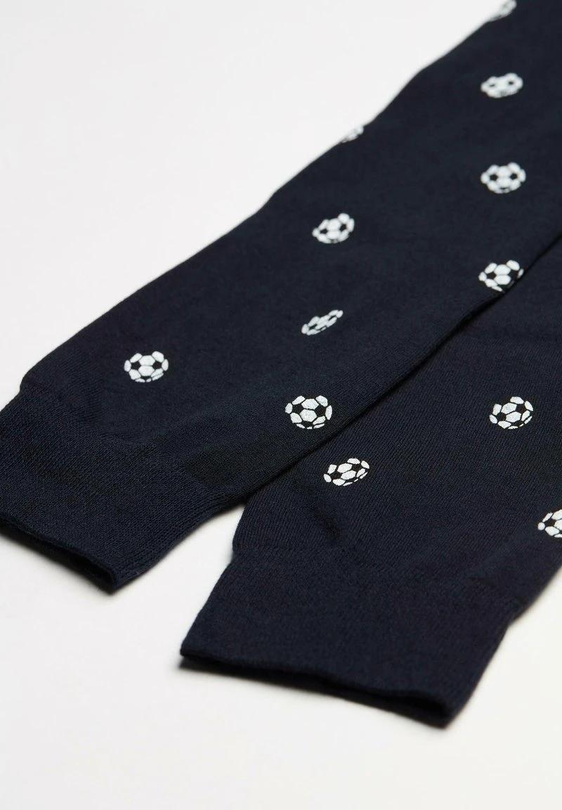 Intimissimi Herren Socken - Blau Dark Blue Football Print 4 Intimissimi Herren Socken - Blau Dark Blue Football Print – Bild 2