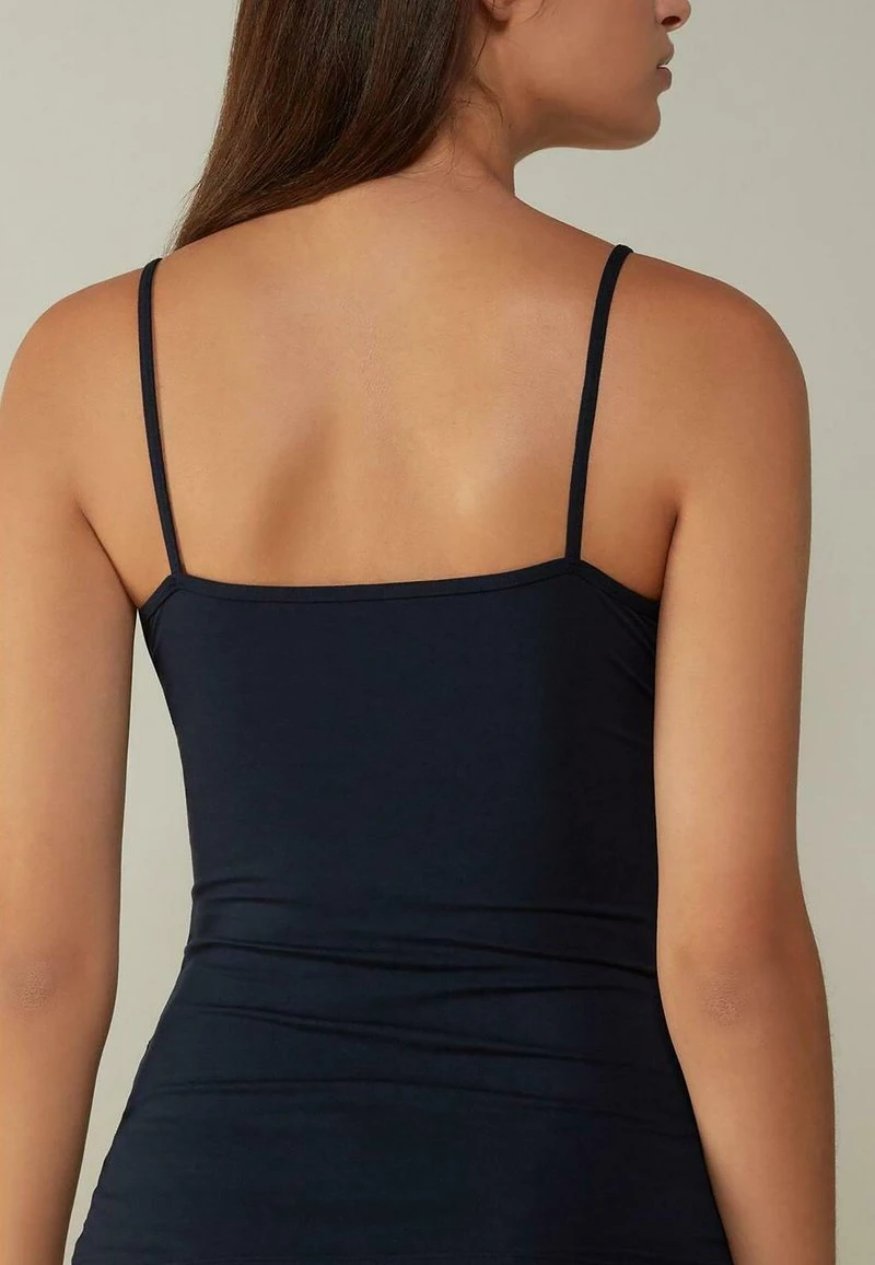 Intimissimi Damen Unterhemd/-shirt - Blau Intense Blue 4 Intimissimi Damen Unterhemd/-shirt - Blau Intense Blue – Bild 2