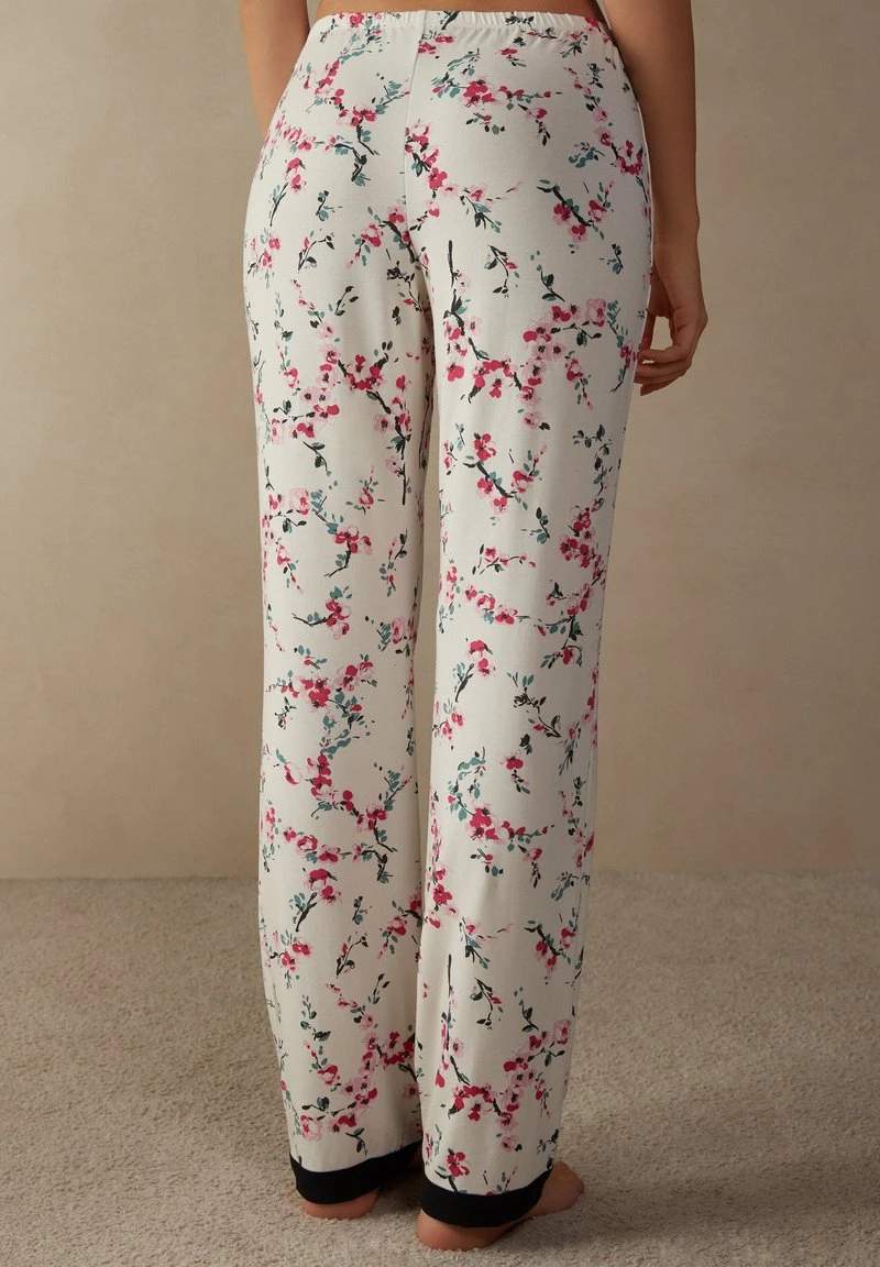 Intimissimi Damen BLOOM BLOSSOM - Nachtwäsche Hose - Puderweiss Blumenprint 5 Intimissimi Damen BLOOM BLOSSOM - Nachtwäsche Hose - Puderweiss Blumenprint – Bild 3