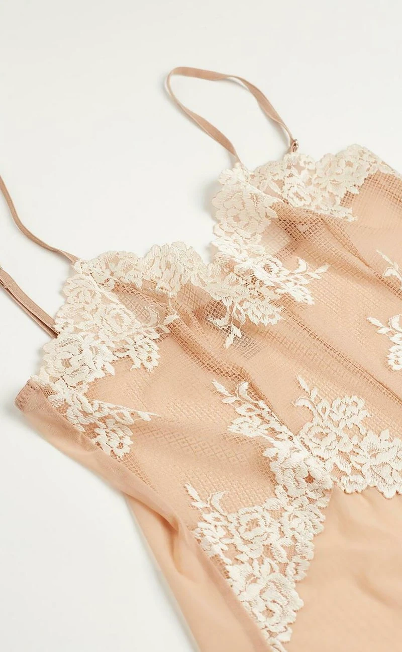 Intimissimi Damen BABYDOLL PRETTY FLOWERS - Nachthemd - Natürlich - 735i - Soft Beige/ivory 7 Intimissimi Damen BABYDOLL PRETTY FLOWERS - Nachthemd - Natürlich - 735i - Soft Beige/ivory – Bild 5