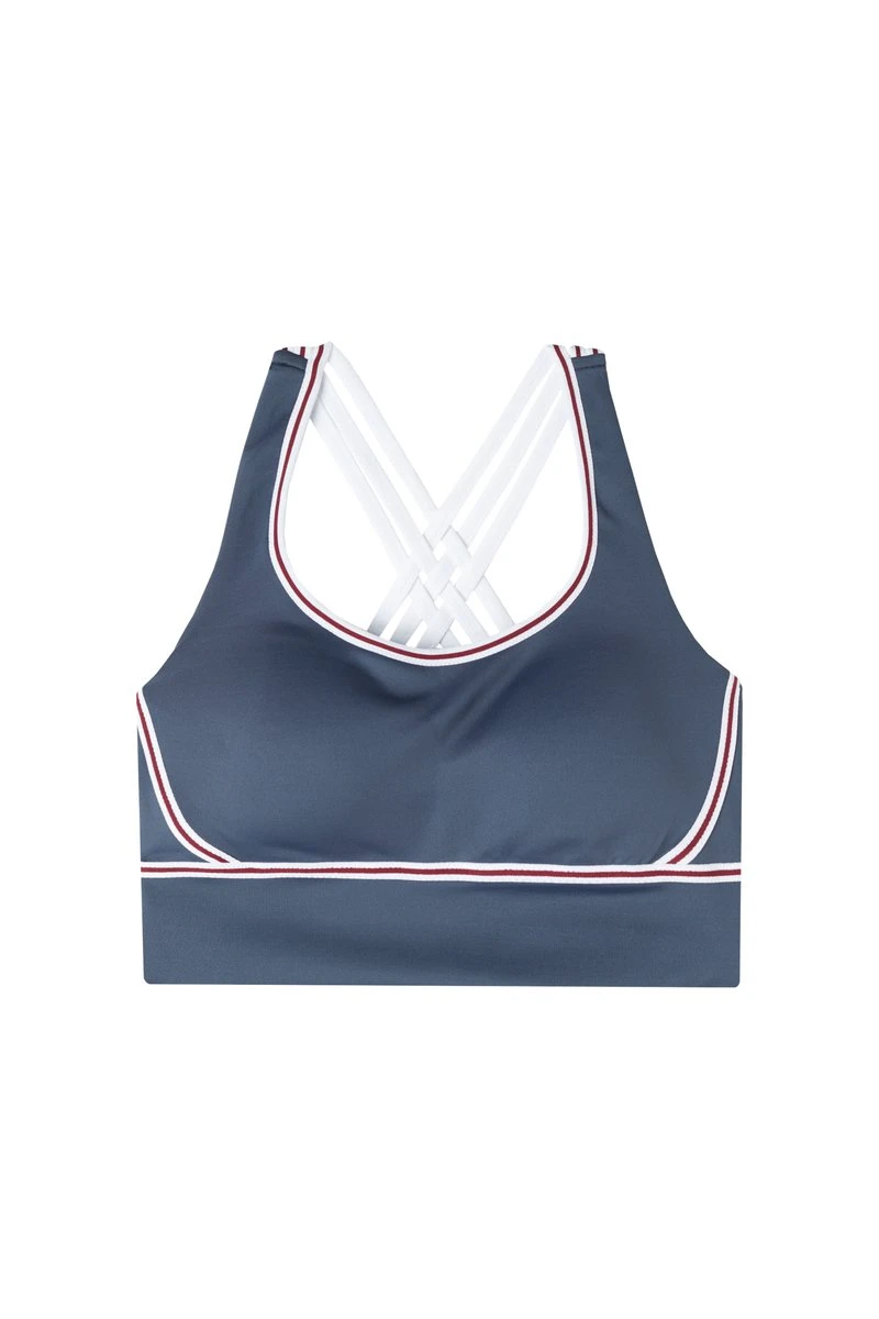 Intimissimi Damen MIT INNENSEITE AUS SUPIMA - Sport-BH Mit Mittlerer Stützkraft - Blau Diamond Blue/white 8 Intimissimi Damen MIT INNENSEITE AUS SUPIMA - Sport-BH Mit Mittlerer Stützkraft - Blau Diamond Blue/white – Bild 6