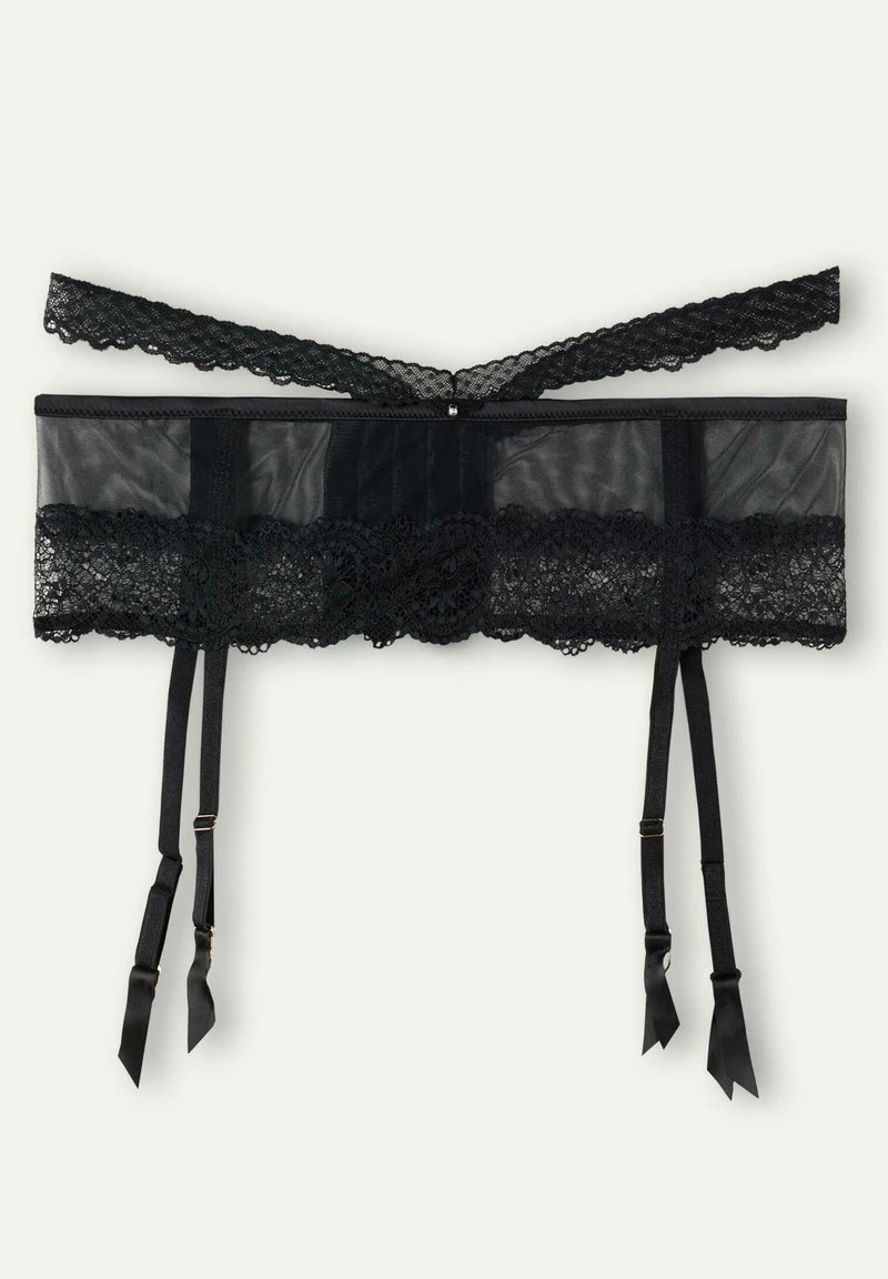 Intimissimi Damen STRUMPFHALTER JARDIN D'AMOUR - Strumpfhalter - Schwarz /black 6 Intimissimi Damen STRUMPFHALTER JARDIN D'AMOUR - Strumpfhalter - Schwarz /black – Bild 4